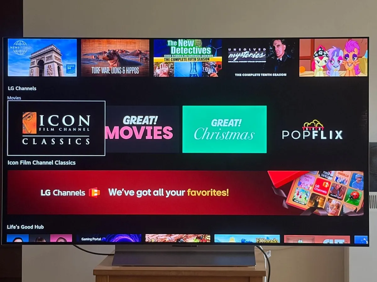 LG OLED evo C2 55 inch 4K Smart TV - Image 1