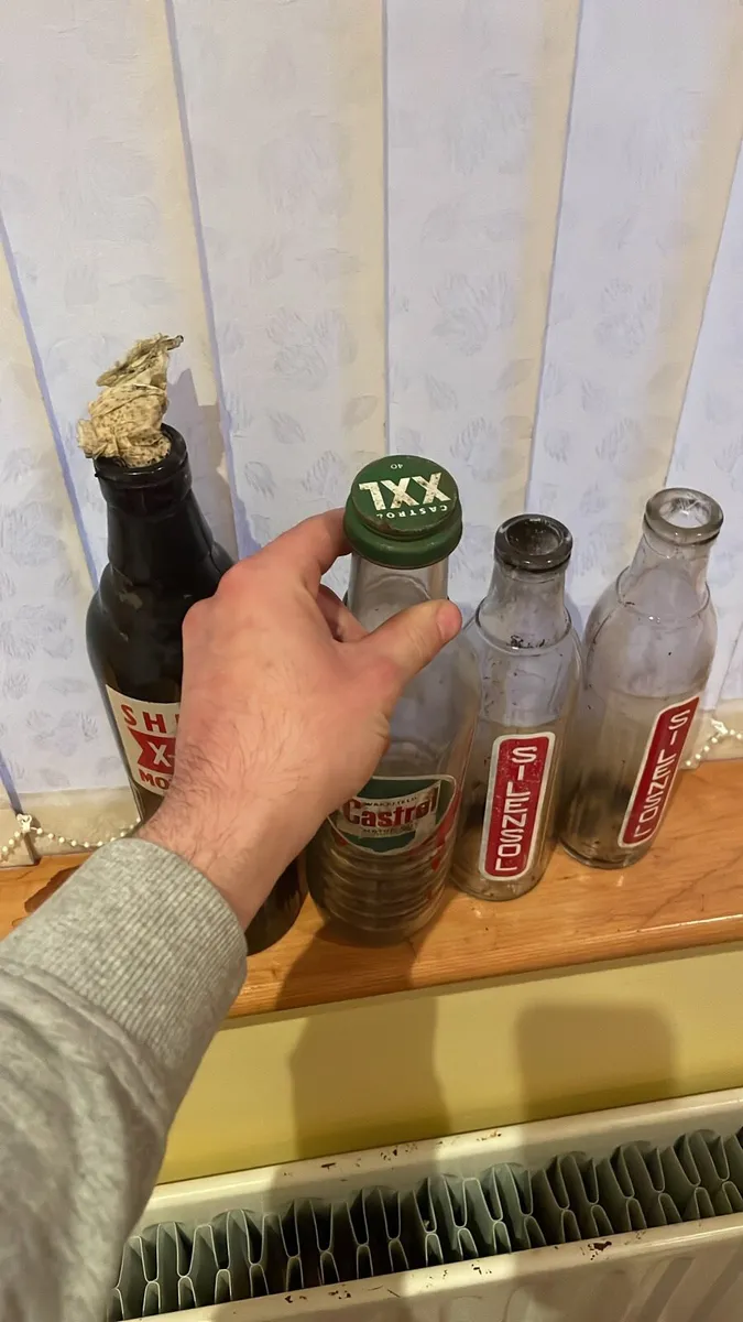 Job lot of oil bottles - Image 2