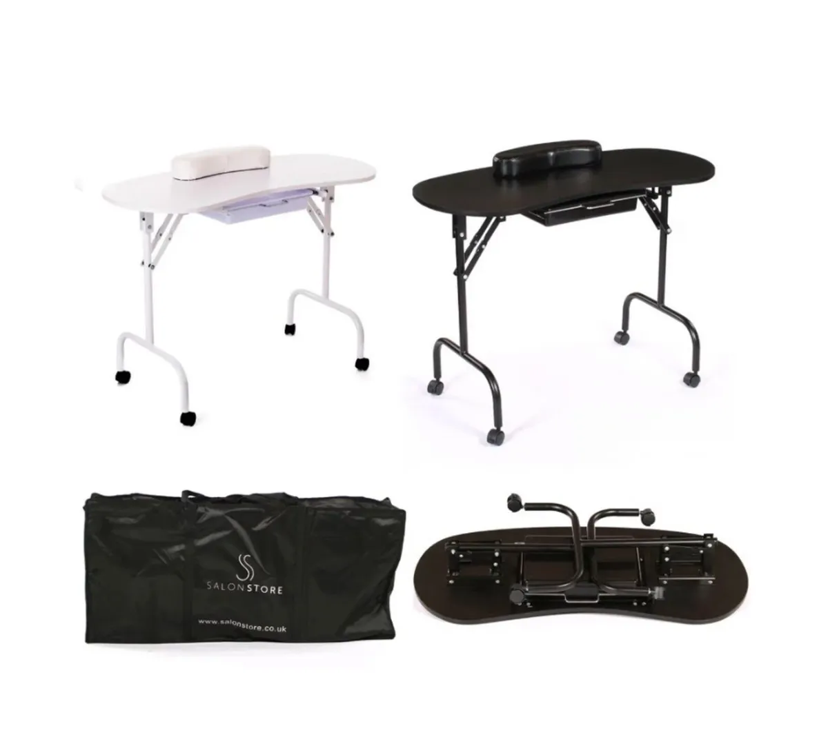 NEW Portable Foldable Manicure Salon Table - Image 1