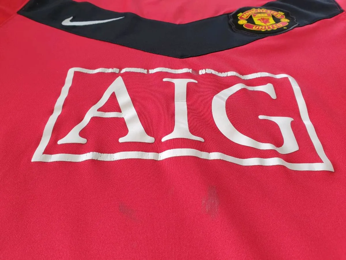 Manchester United Football Home Jersey 2009 2010 - Image 3
