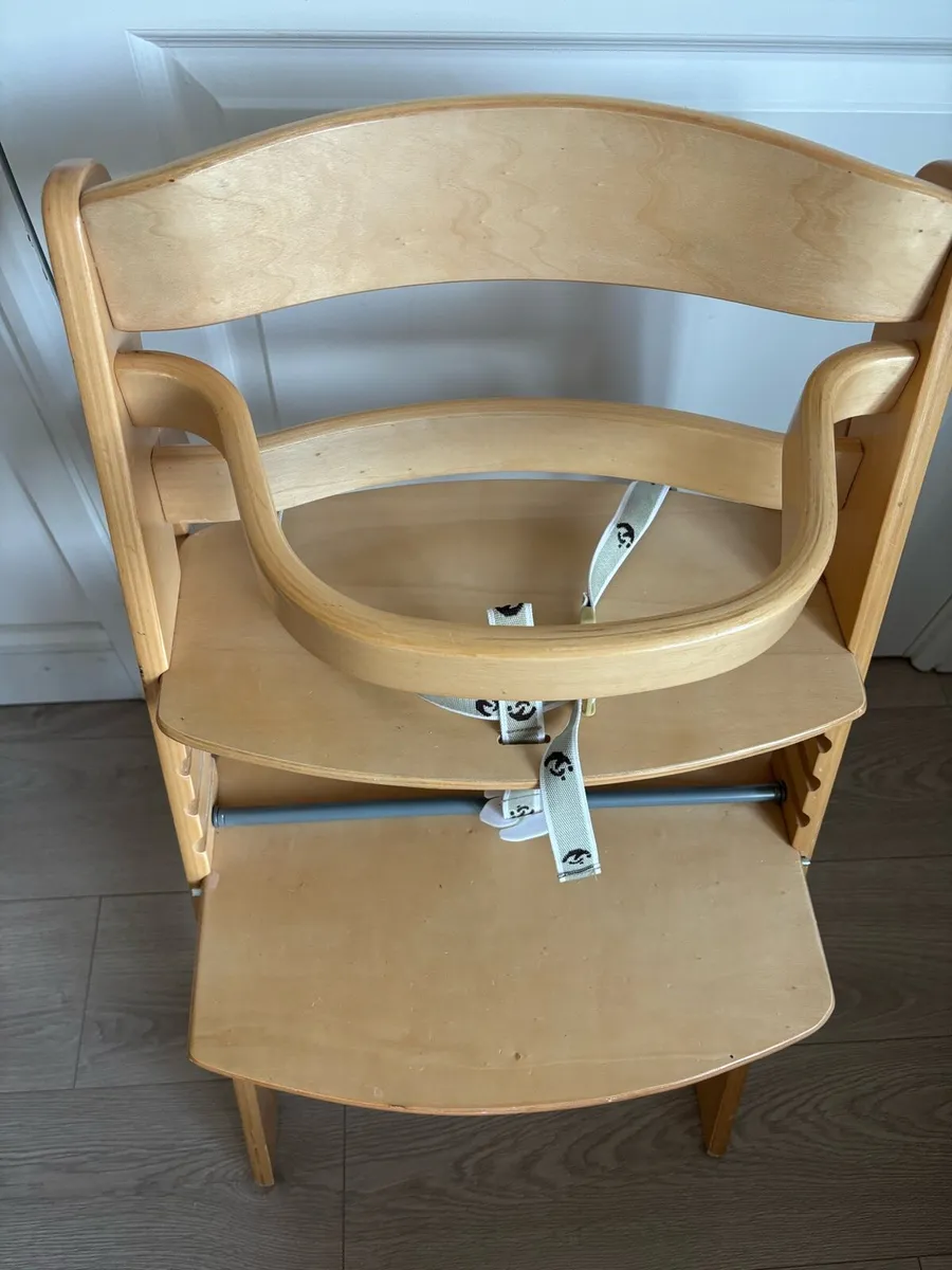Roba baby high chair wooden - Image 2