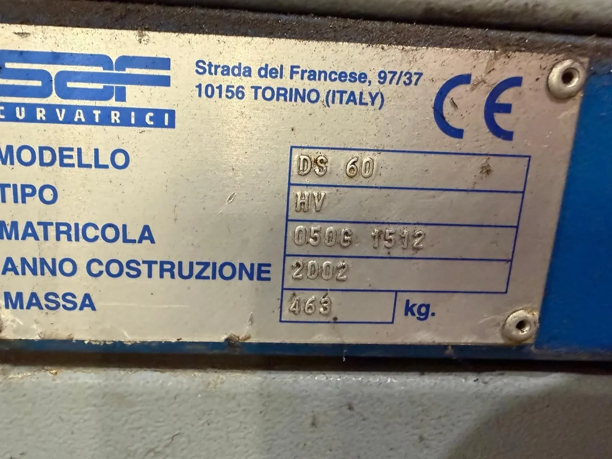 Saf DS60HV Profile Bending Machine - Image 2