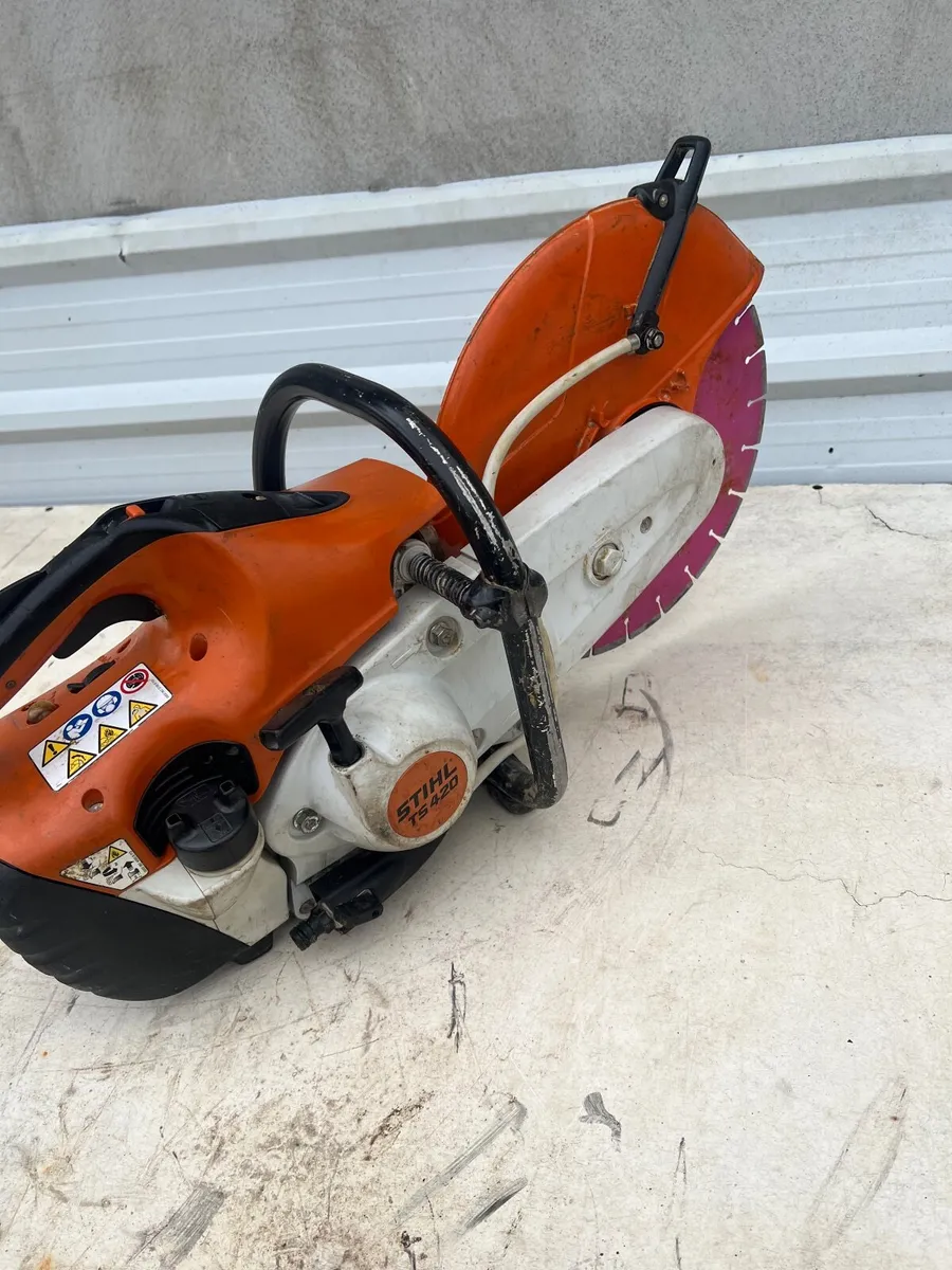 Con Saw Consaw Cut off Saw 14 Inch Stihl TS420 - Image 3
