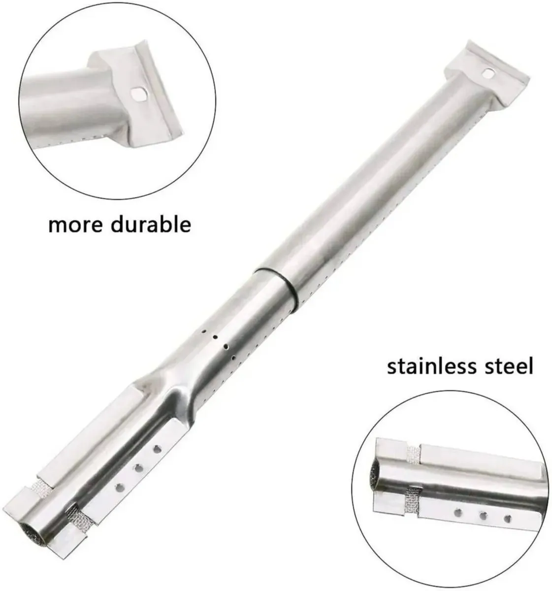 Replacement Gas Burner for BBQ Grill Cooker - Image 1