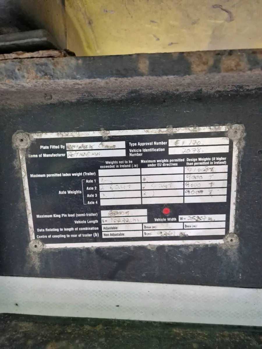 Rothdean Aluminium Tipping Trailer. - Image 3
