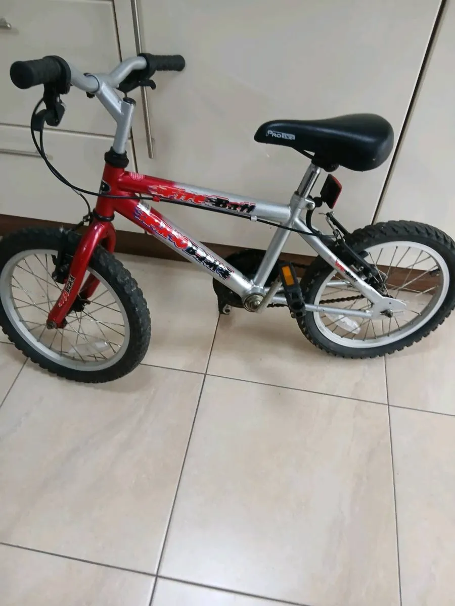 BOYS BICYCLE 16 INCH WHEELS - Image 1