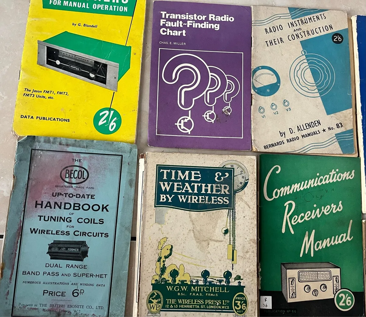 Vintage Radio Books - Image 2