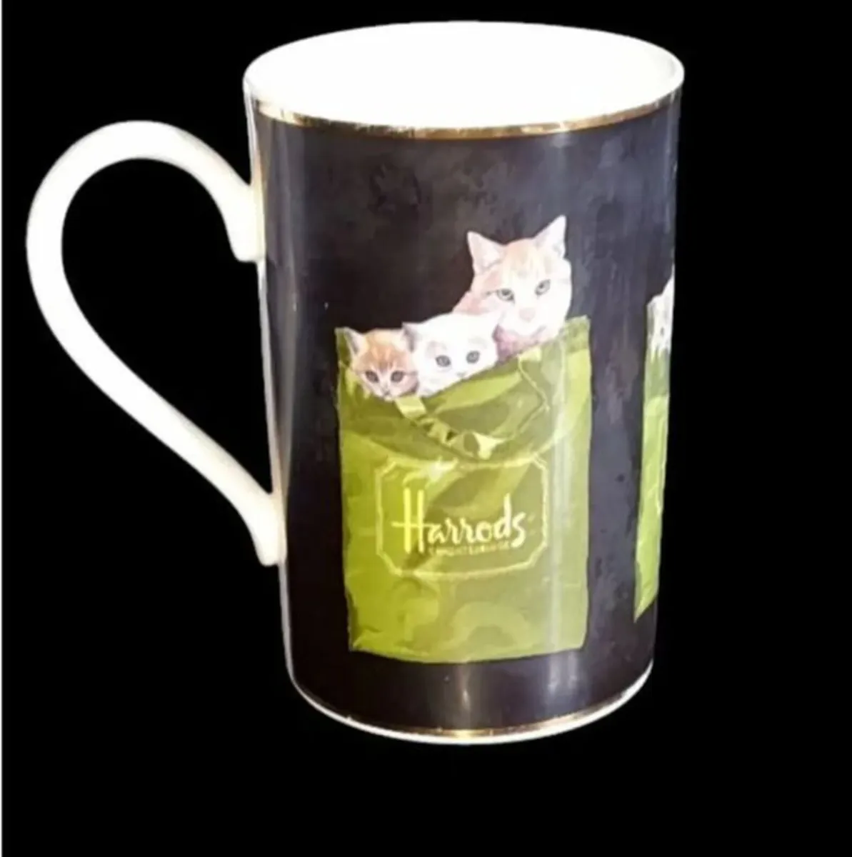 Pristine Vintage Harrods Knightsbridge Mug - Image 1