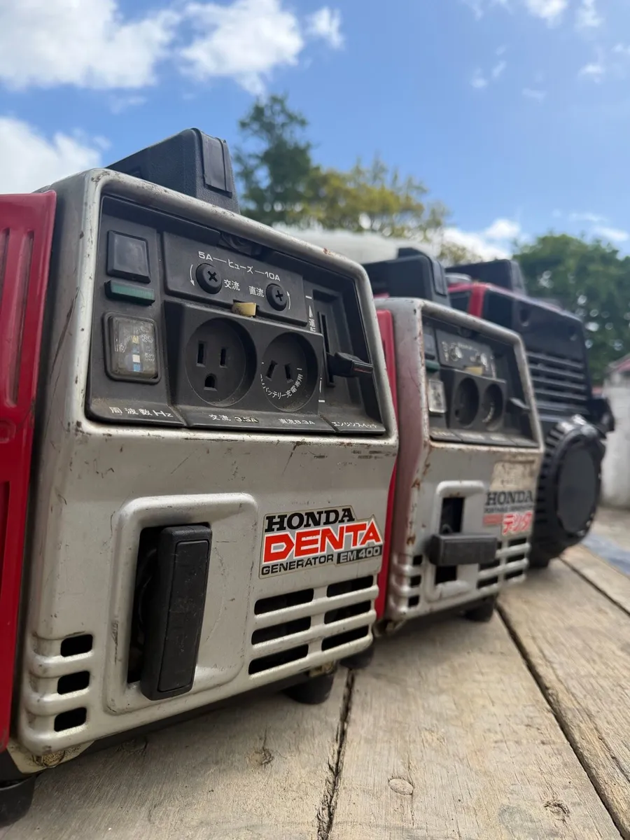 Vintage honda JDM generators - Ideal Mancave - Image 2