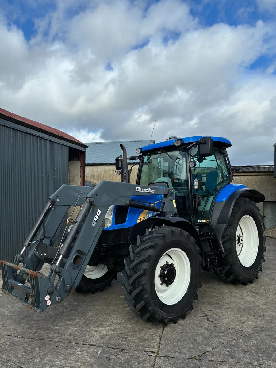 New Holland T6020 C/W Quicke Loader - Image 1
