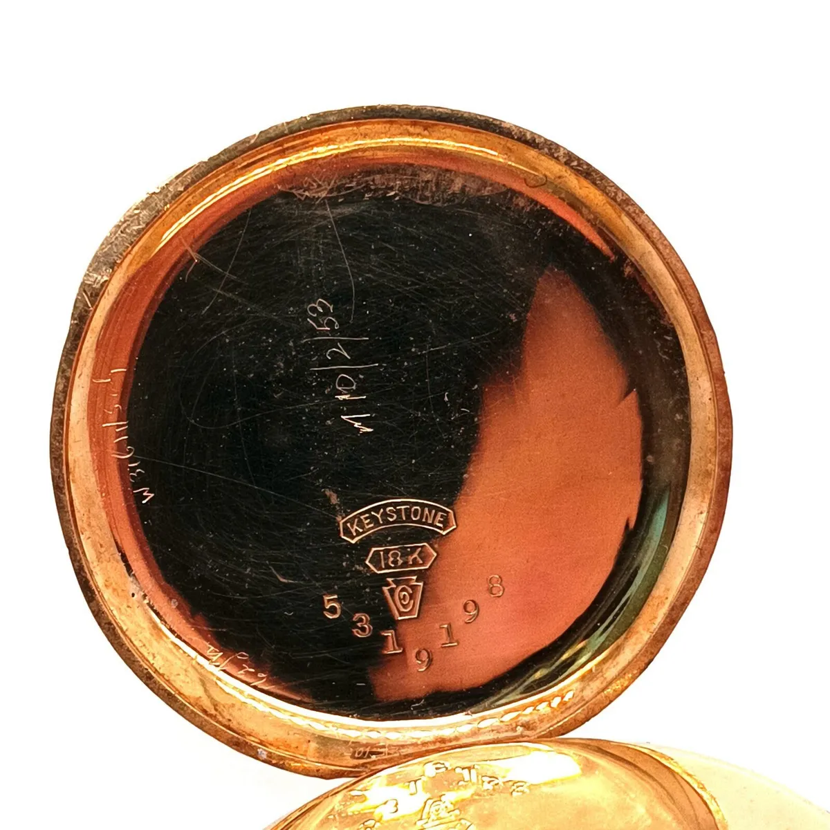 Antique 18k Gold Elgin Pocket Watch - Image 4