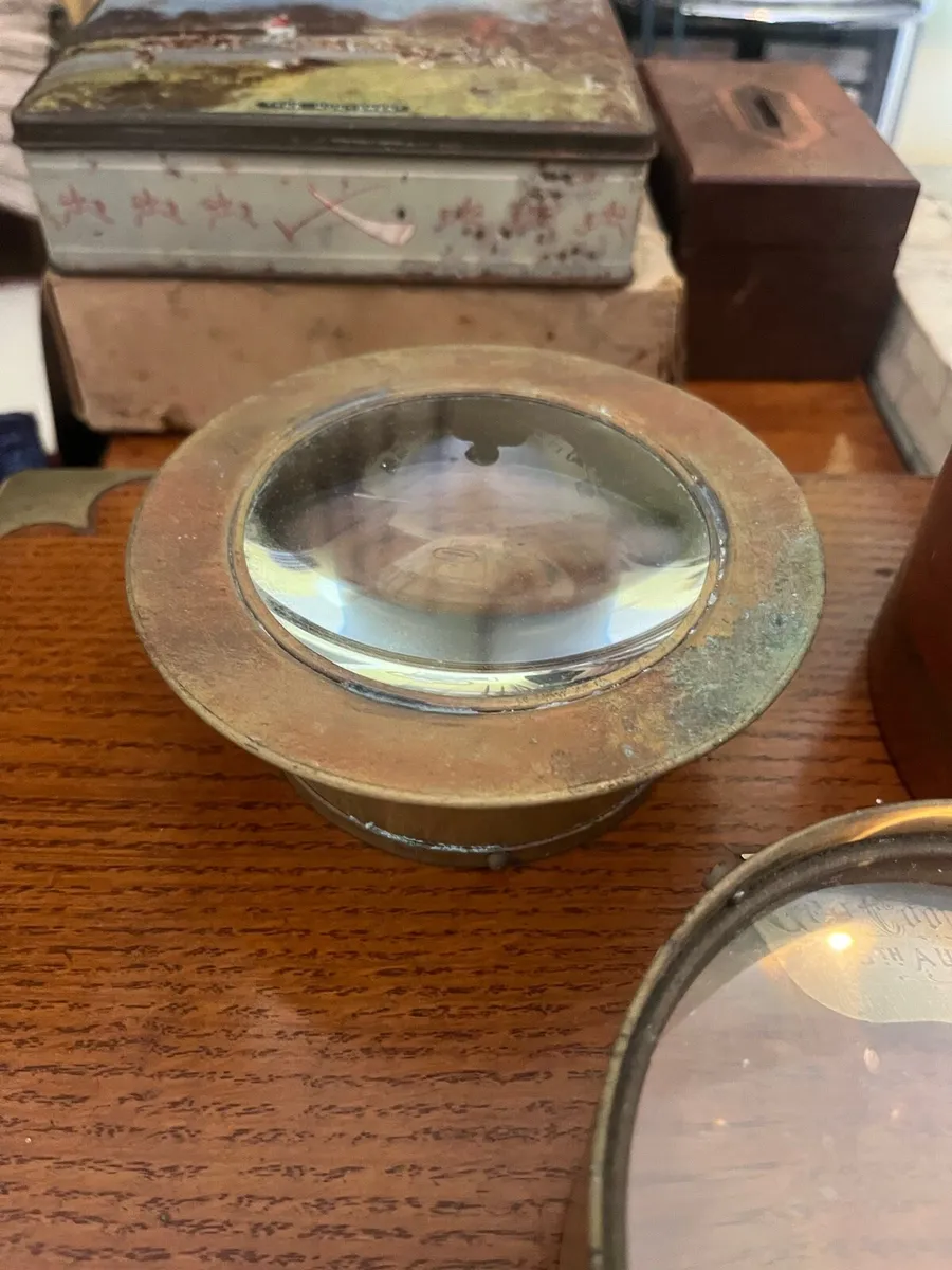 Antique Maritime Charts Magnifying Lenses - Image 4