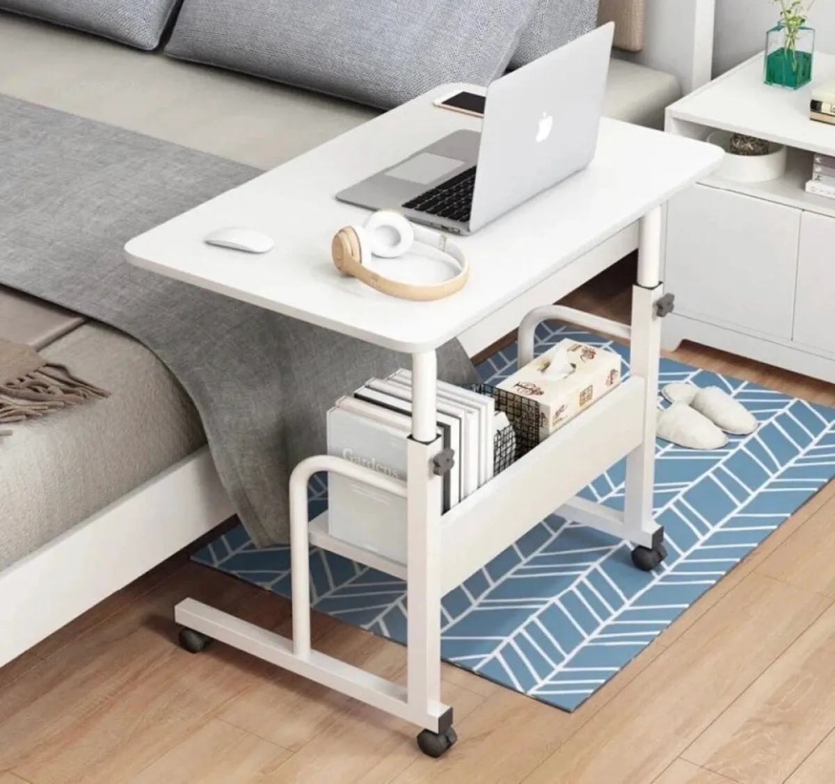 NEW Study Desk Over Bed Table Height Adjustable - Image 2