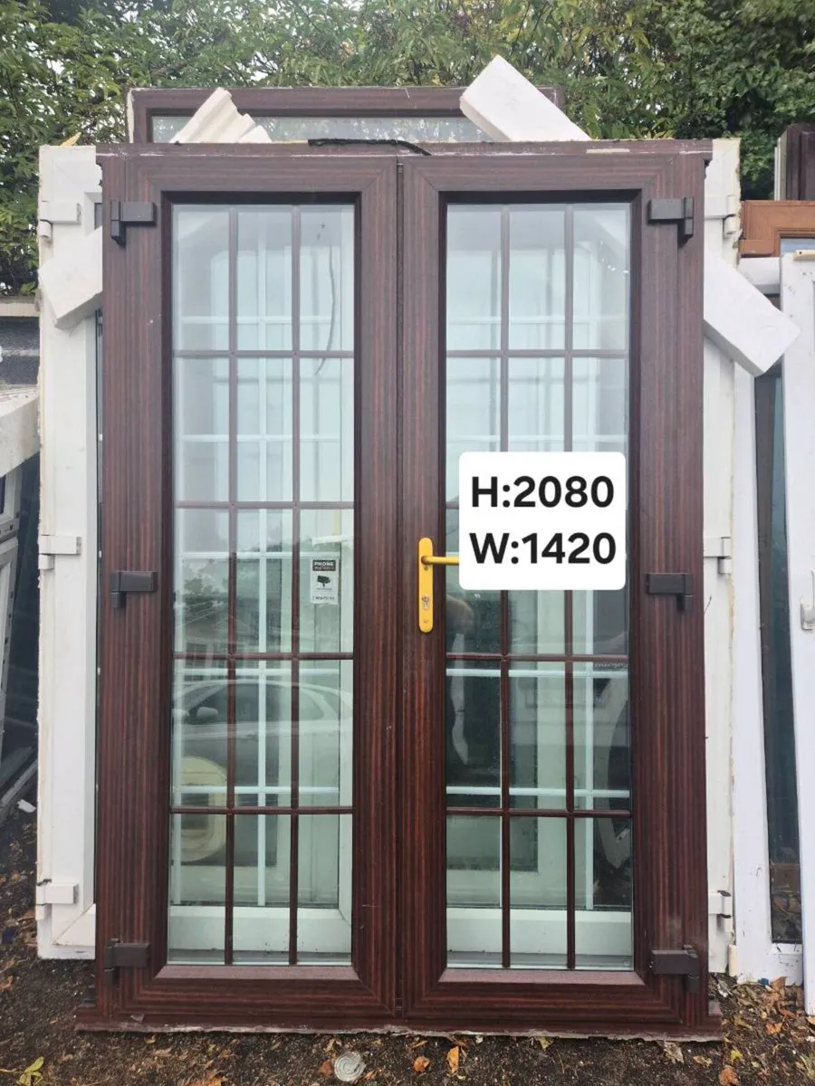 PVC FRENCH DOORS