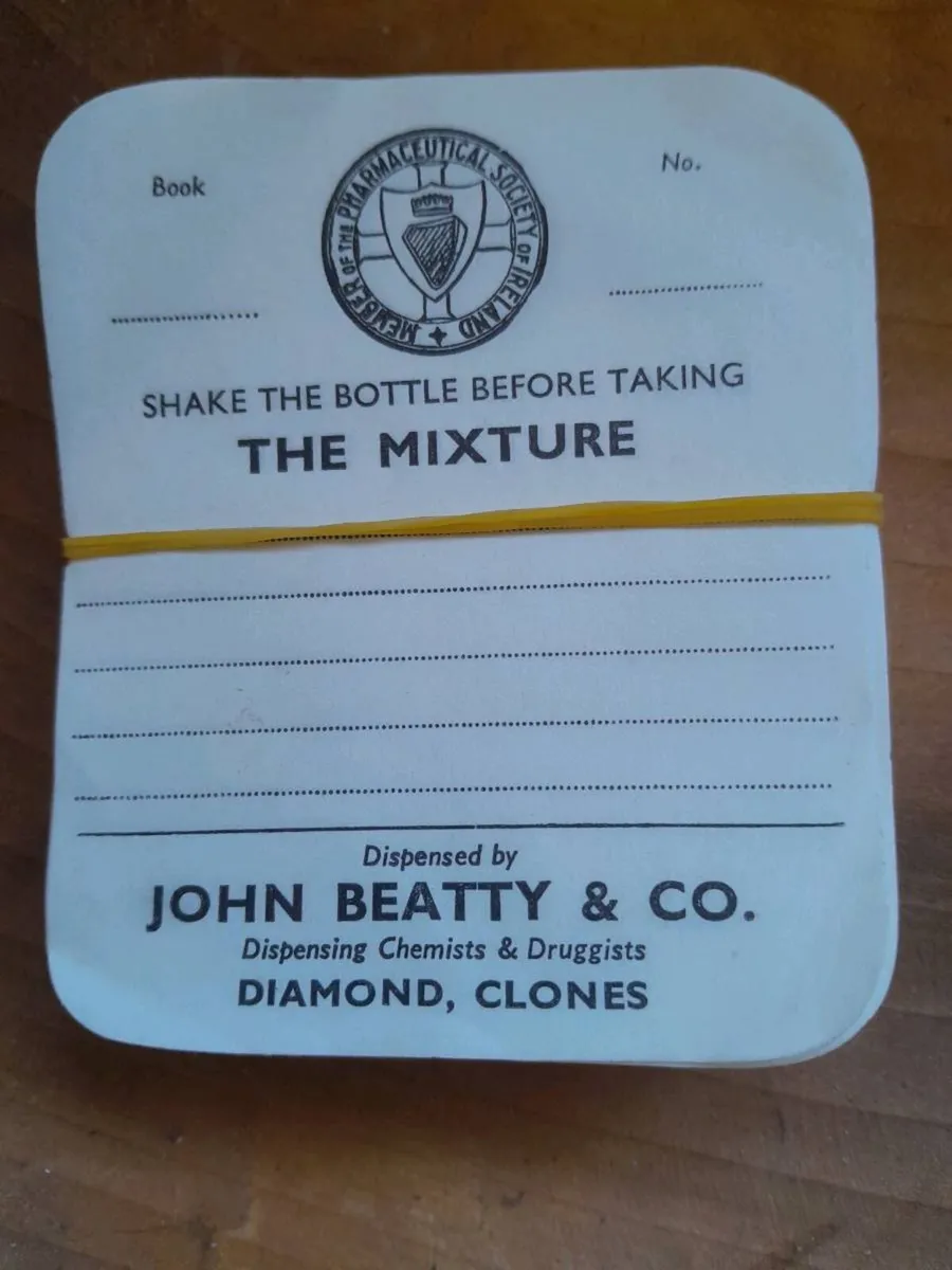 Old chemist label - Image 2