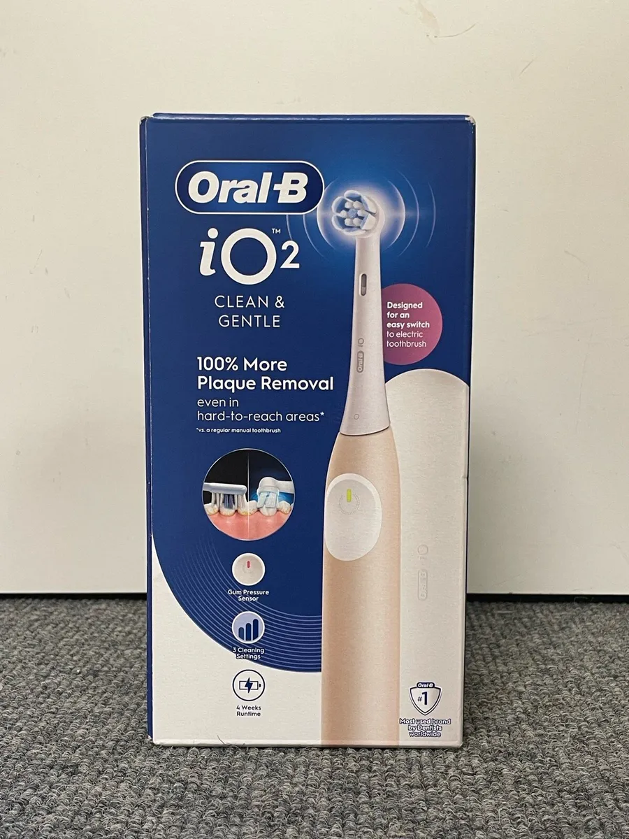 Oral-B iO2 Simple White Electric Toothbrush - Image 1