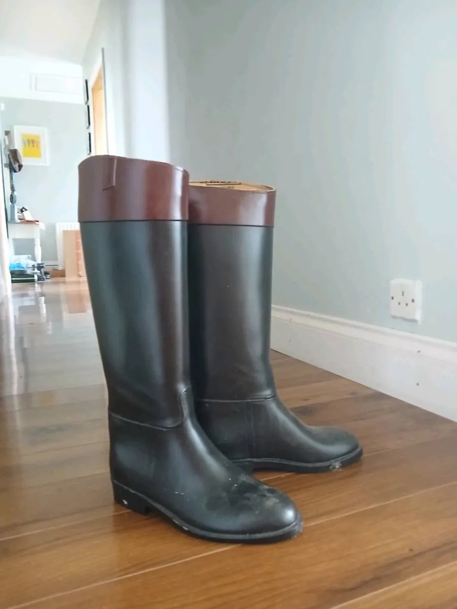 Aigle Hunting Rubber Boots - Image 2