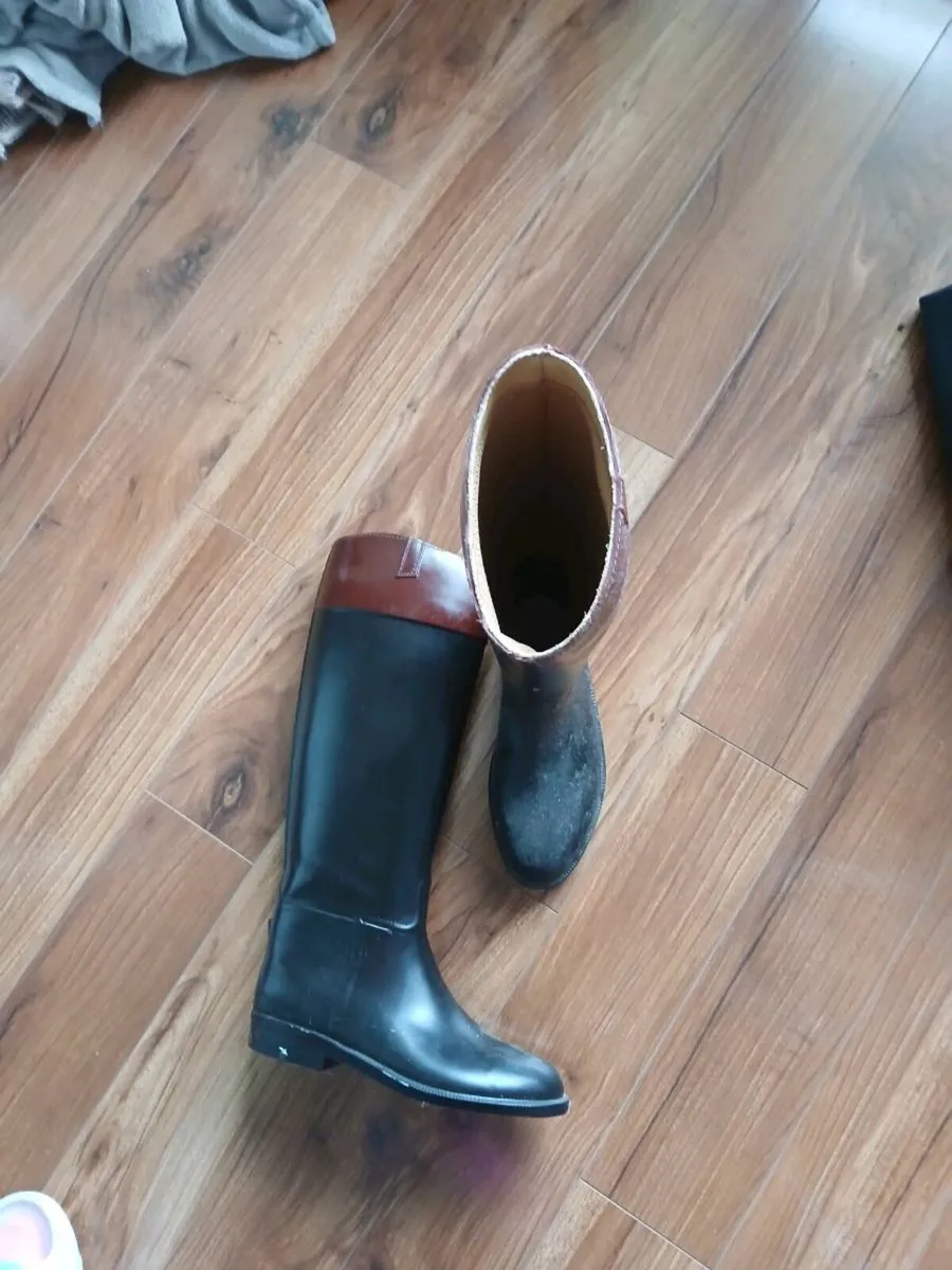 Aigle Hunting Rubber Boots - Image 3