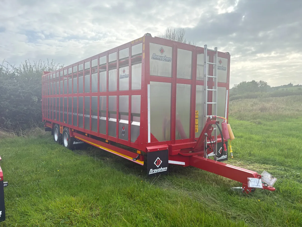 🐄 NEW BROUGHAN 28FT LIVESTOCK TRAILER – IN STOCK - Image 3