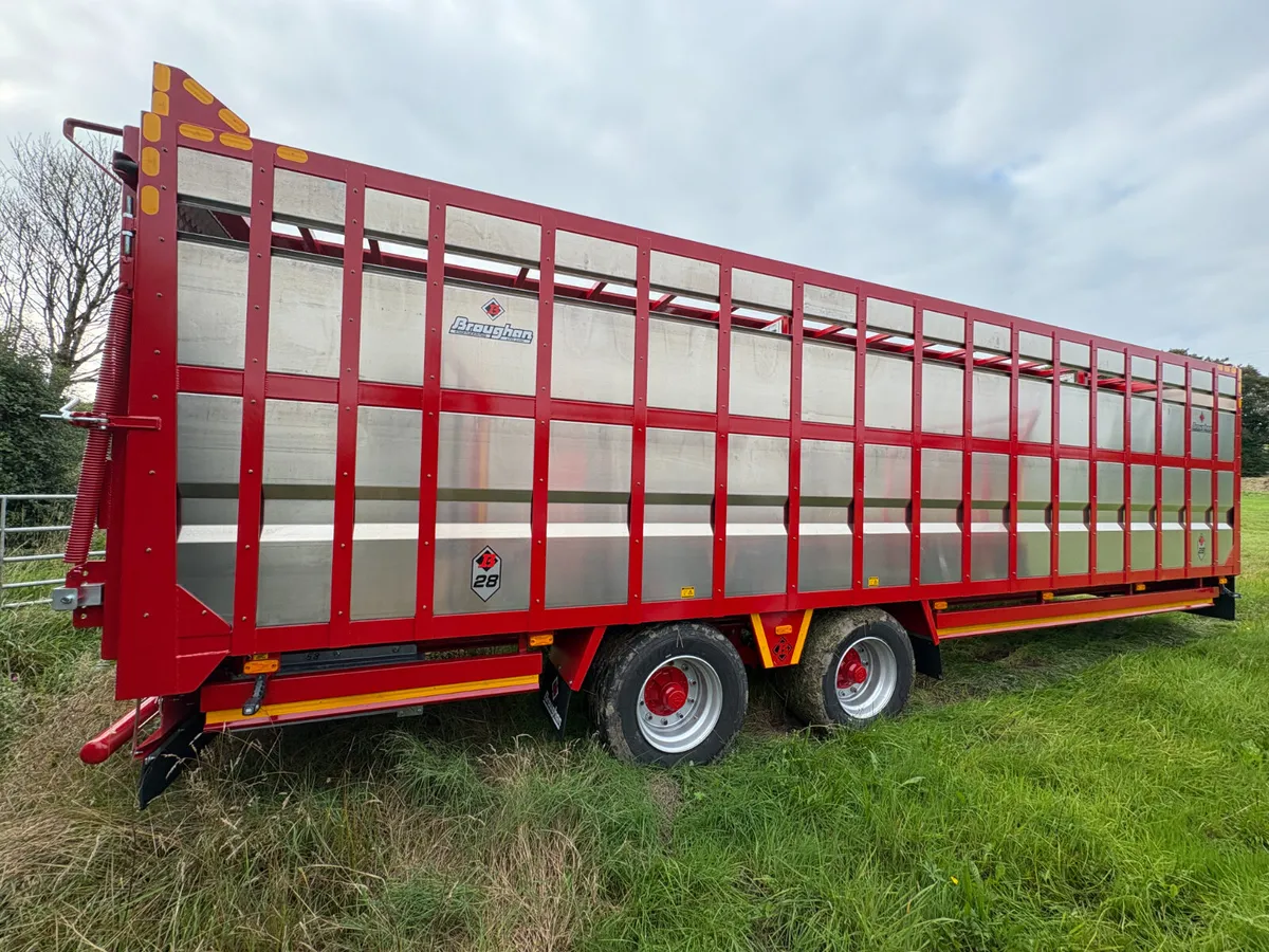 🐄 NEW BROUGHAN 28FT LIVESTOCK TRAILER – IN STOCK - Image 4
