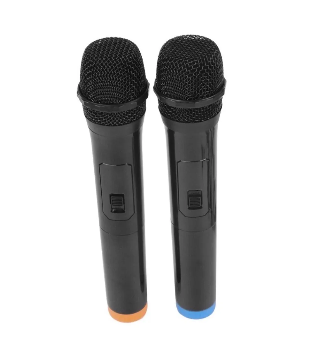 2x Wireless Microphones UHF Karaoke Rechargeable - Image 2