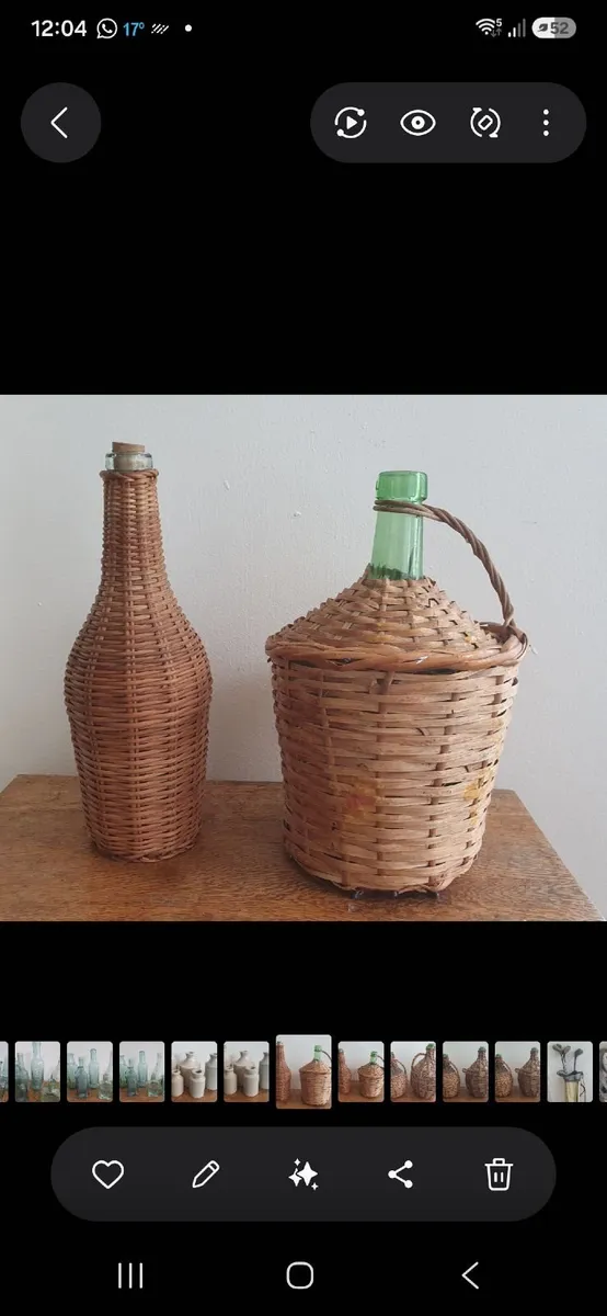 Wine demijon/bottles - Image 2