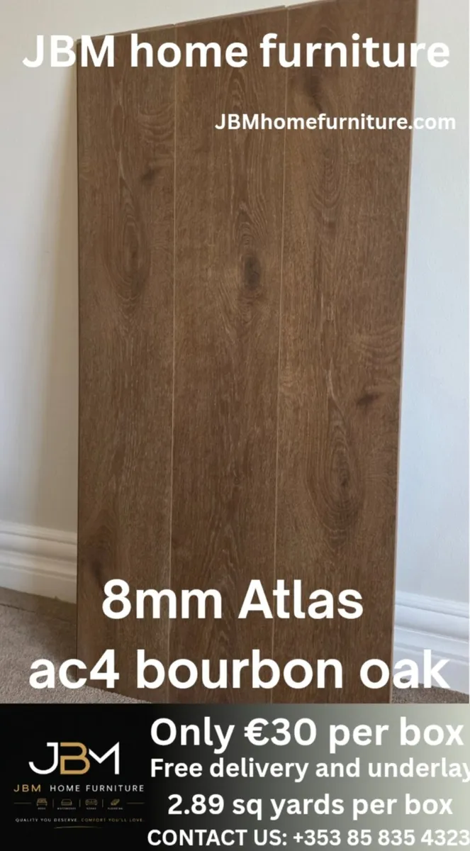 Brand new laminate flooring
