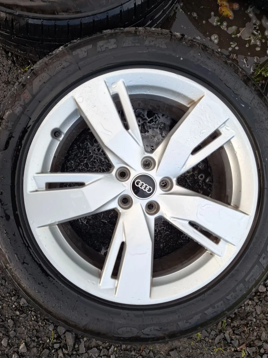 19" Genuine Audi Q5 S Line Alloys with tyres - Image 2