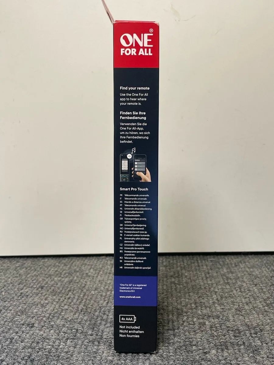 OneForAll - Smart Control Pro Touch Remote - Image 4