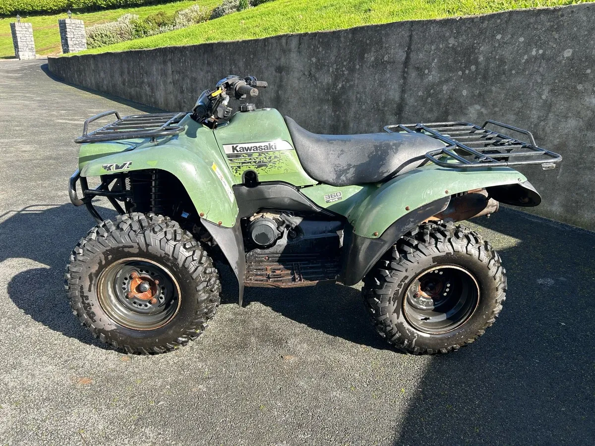 Farm quad 4x4 Kawasaki kvf 360 - Image 2