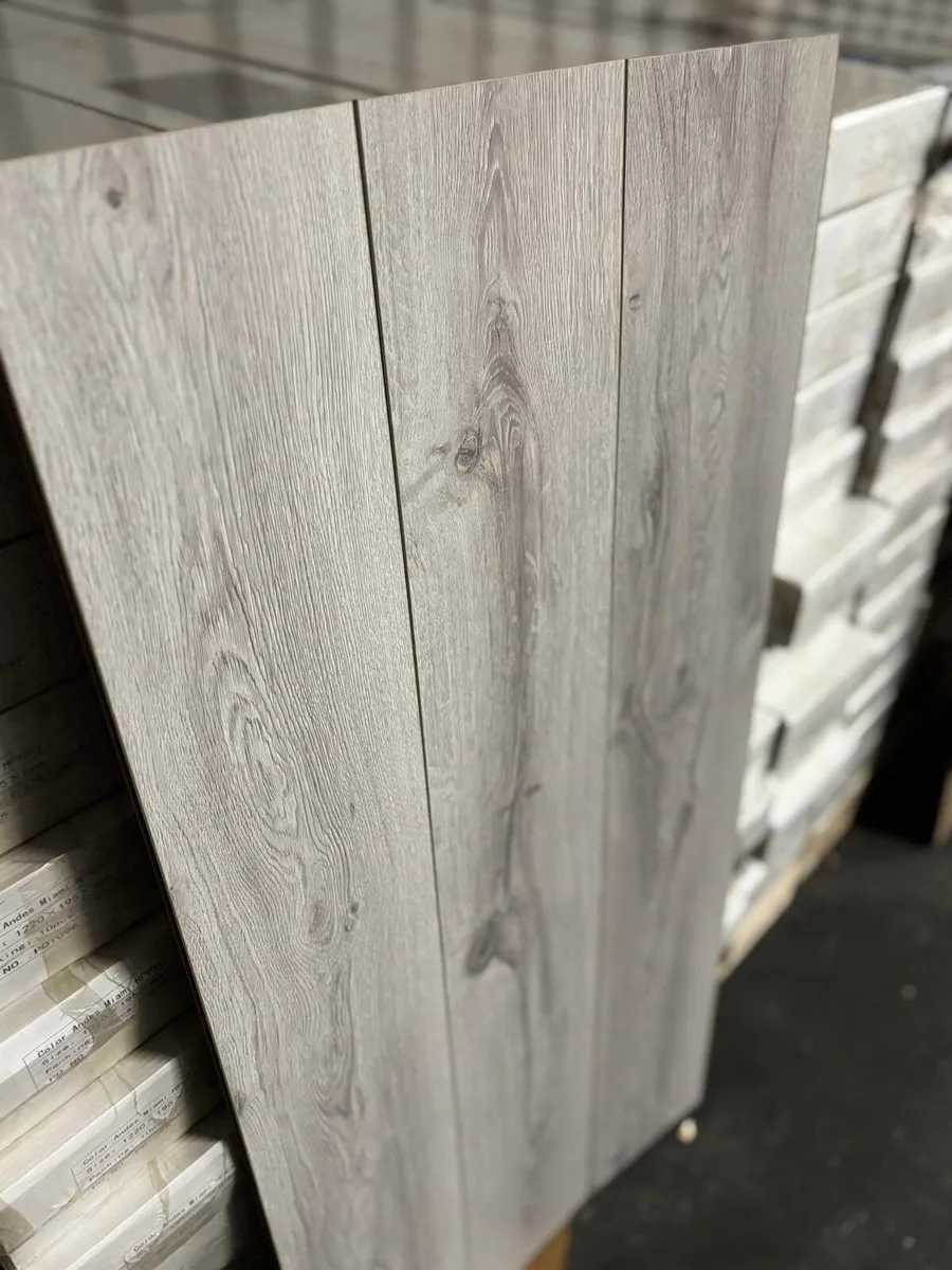 New Miami Grey 8mm Laminated Flooring - Image 3