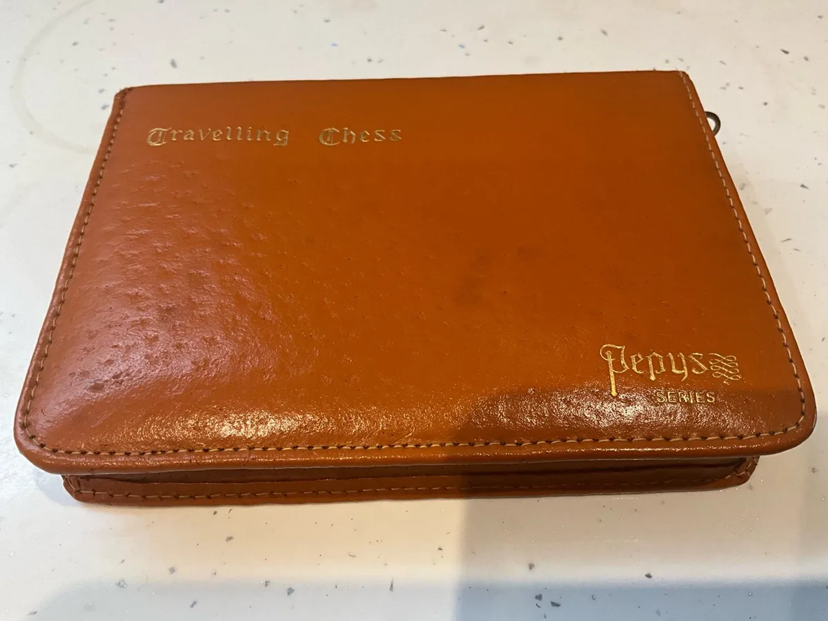 Vintage Travelling Chess Set - Image 2
