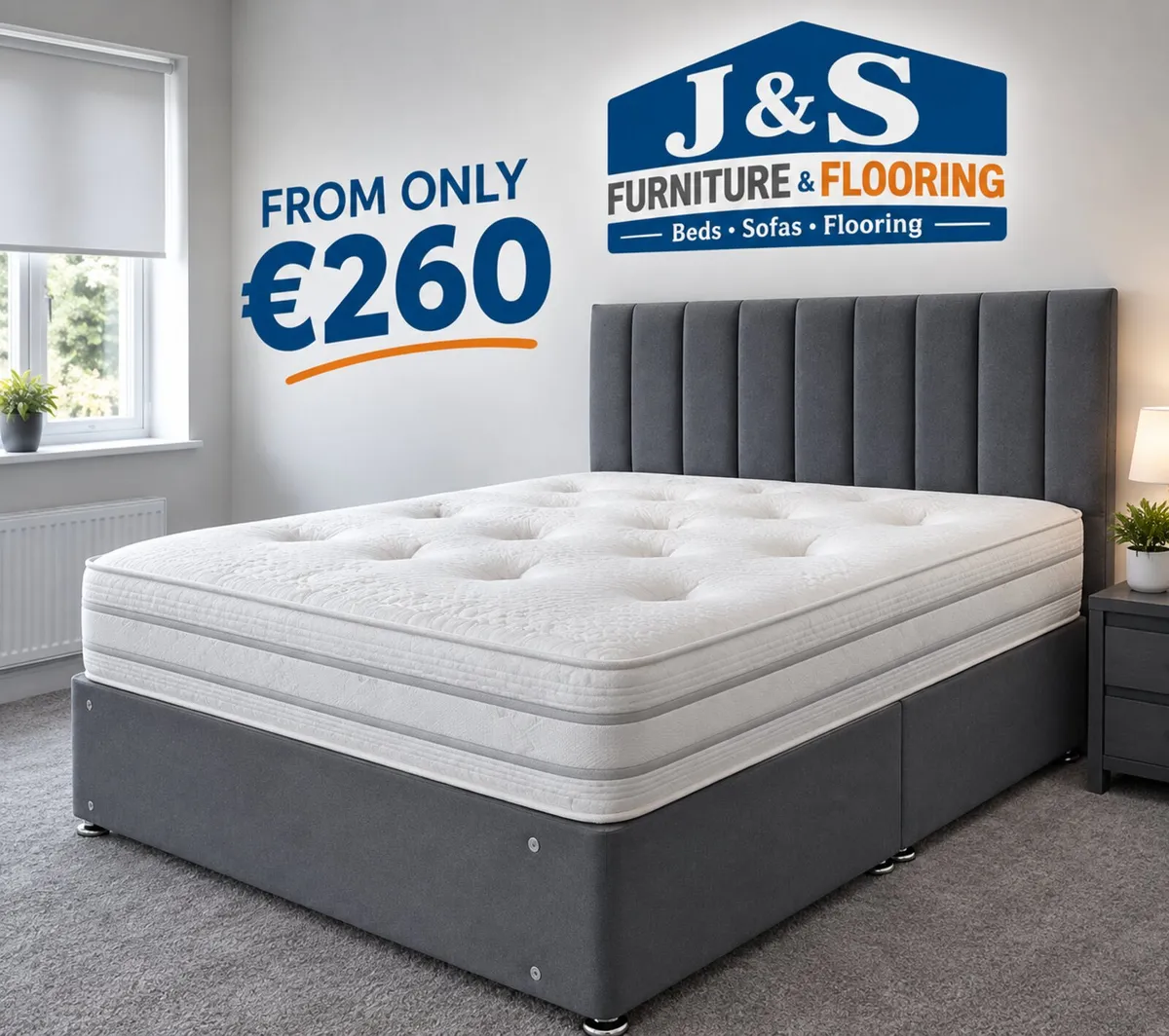Brand New 4FT Small Double beds - Image 1