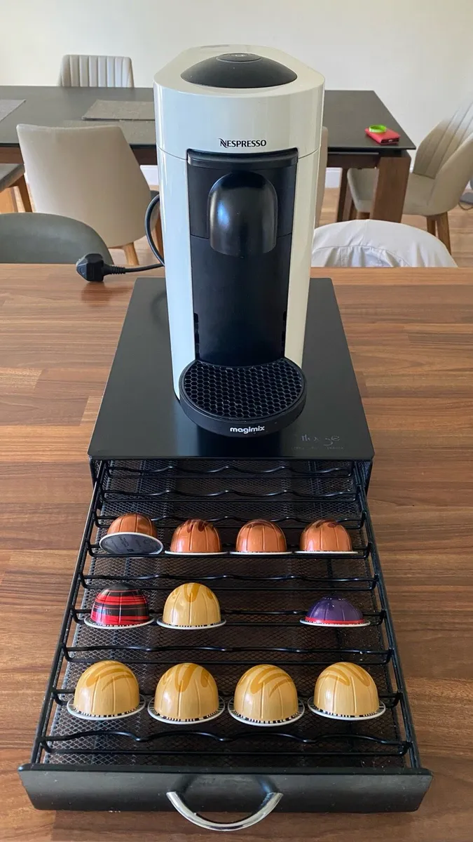 Nespresso Coffee Machine plus Capsule drawer - Image 1