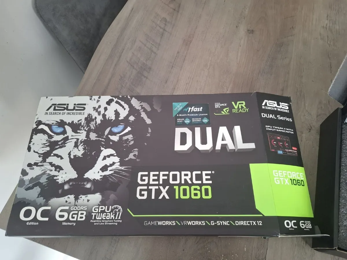 Asus GTX 1060 6GB DDR5 OC edition - Image 1