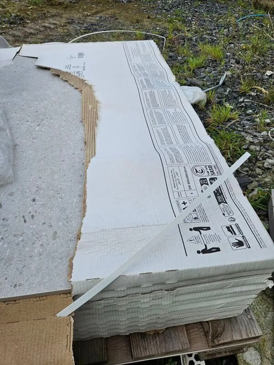 Brushed Concrete Effect Tile - Image 1