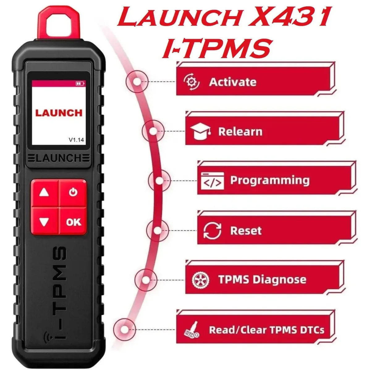 LAUNCH i-TPMS TPMS Reader & Programmer - Image 3