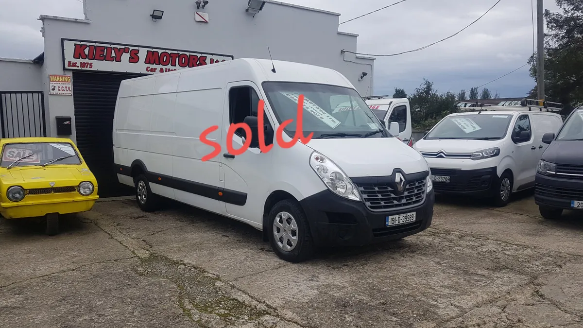 Renault Master XLWB RWD 125KM AS NEW VAT INVOICE - Image 1