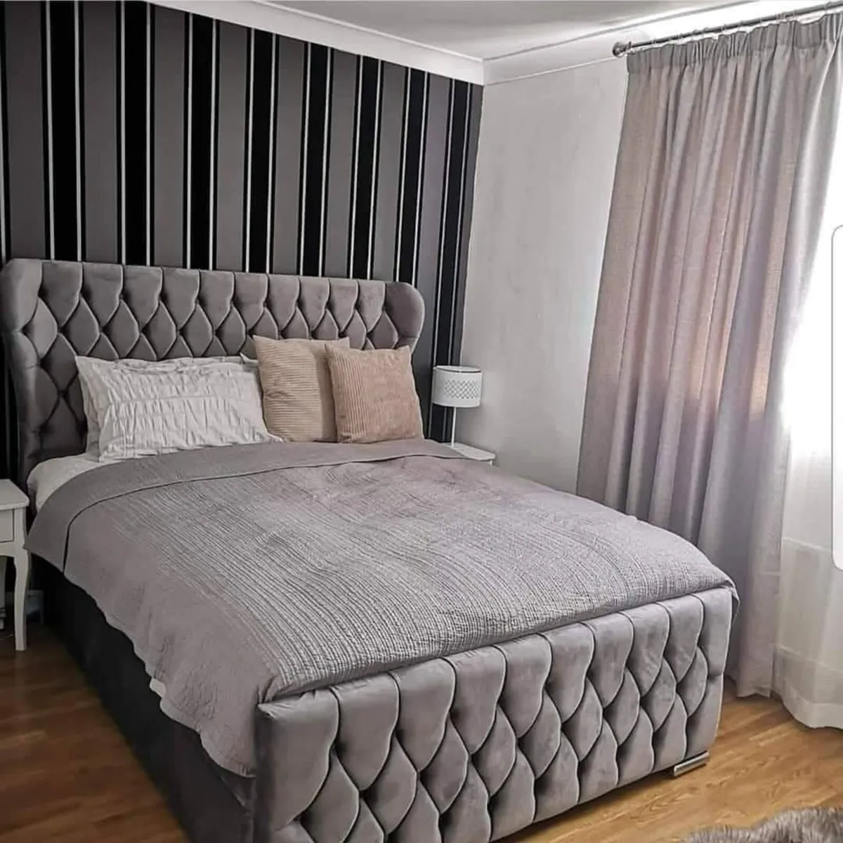 New Dubai Wingback Frame Beds & Mattresses - Image 1