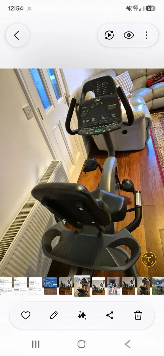 Precor Recumbent Fitness bike - Image 2