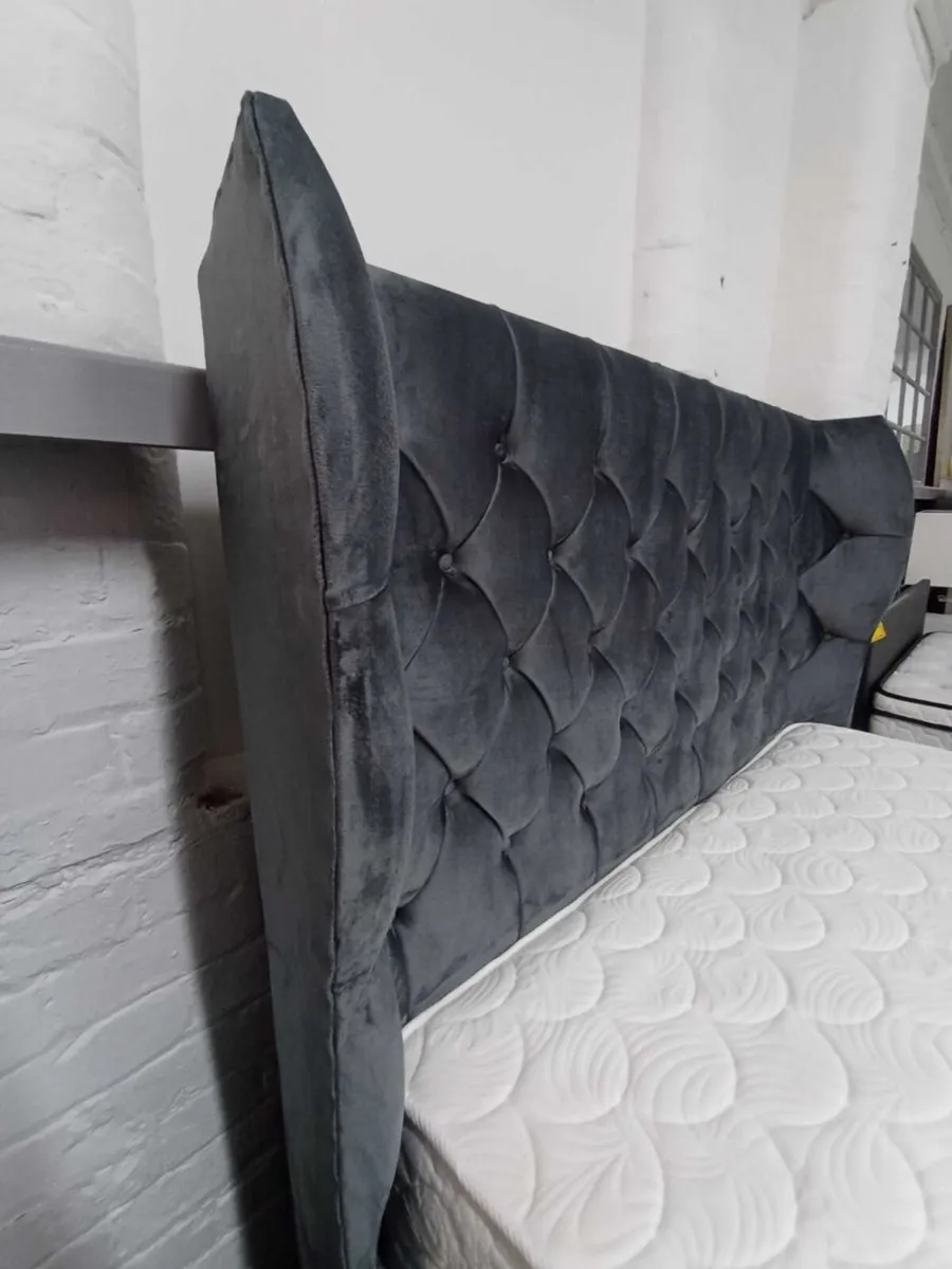 Free Delivery New Dubai Wingback Beds - Image 2