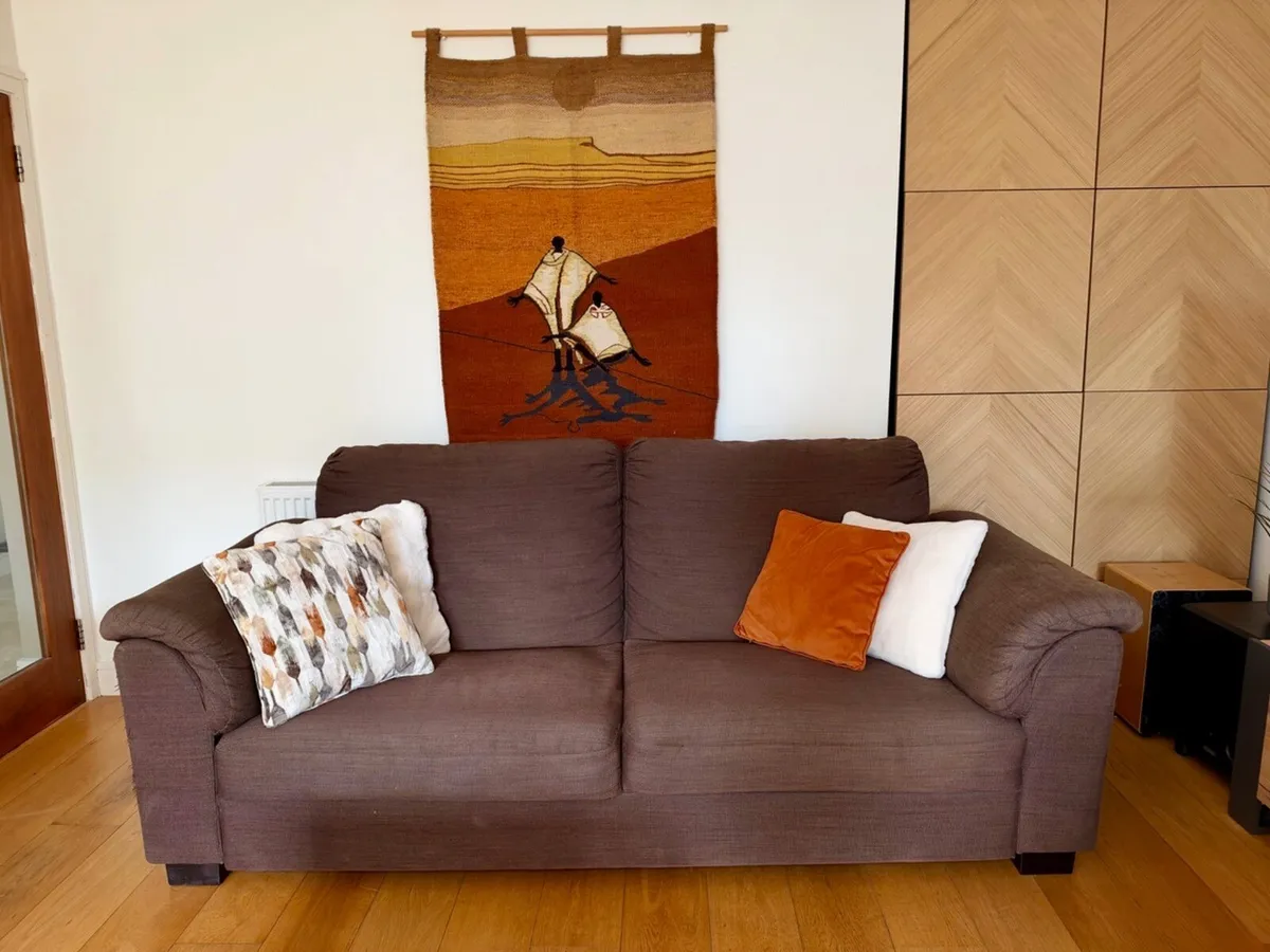 2 x large IKEA TIDAFORS 3-Seat Sofas - Image 2