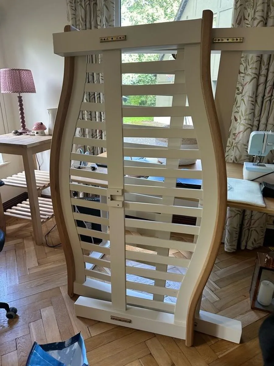 King size wooden bed frame - Image 2