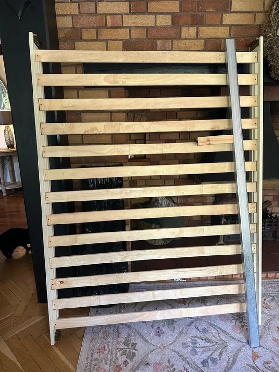 King size wooden bed frame - Image 3