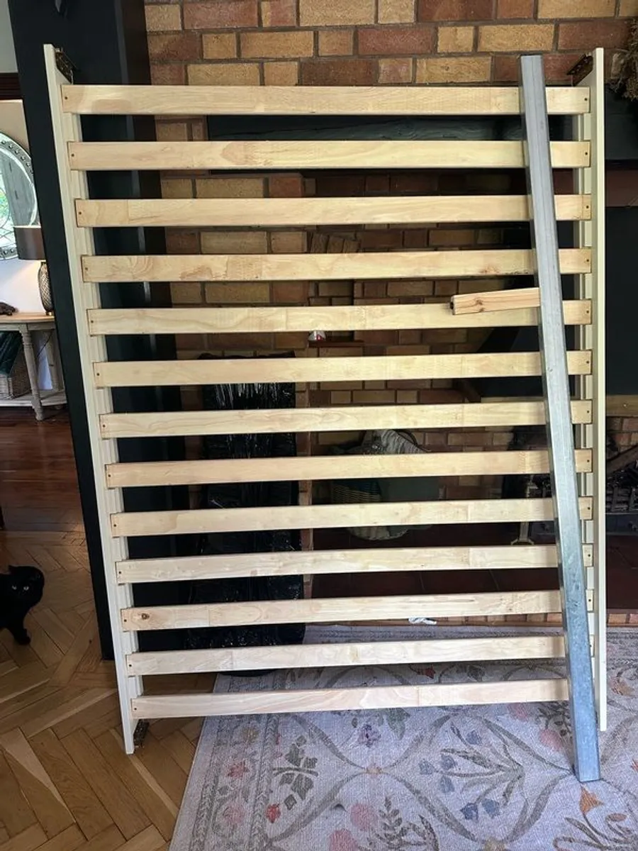 King size wooden bed frame - Image 4