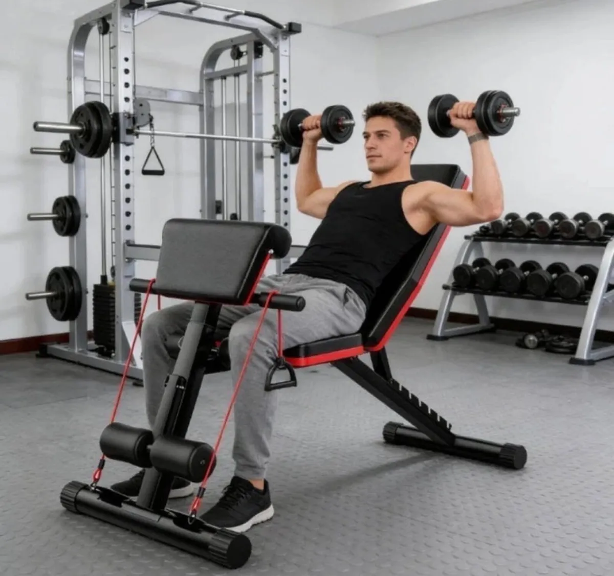 NEW Adjustable Weight Exercise Bench Home Gym - Image 1