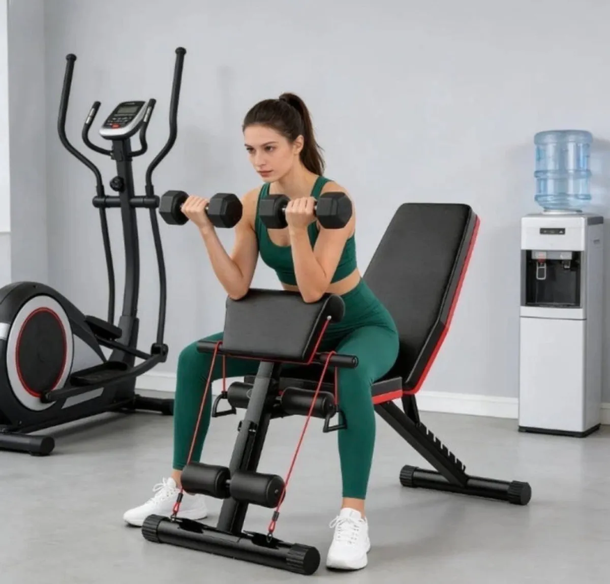 NEW Adjustable Weight Exercise Bench Home Gym - Image 2