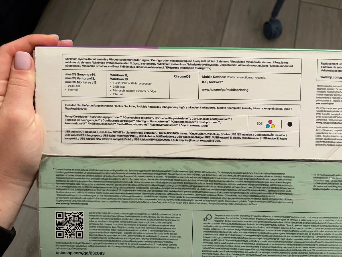 HP DeskJet 2810e wireless colour printer - Image 3