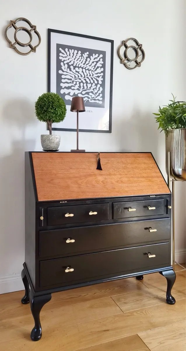 Vintage writing bureau - Image 3