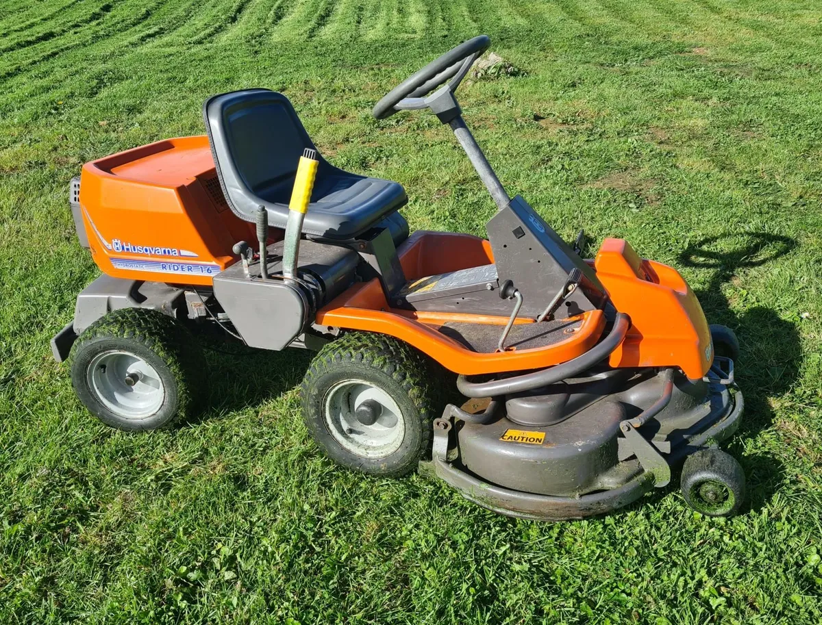Garden Equipment - Husqvarna Rider 16 - Image 1